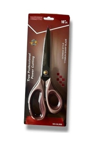 Taksun Gl999 Plastik Saplı Profesyonel Terzi Ve Kumaş Makası 10" 25 Cm