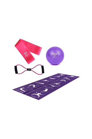 Ebru Şallı Large Pilates Seti Set