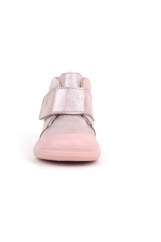 Rakerplus Yoohoo Hakiki Deri Pembe Simli Cırtlı Kız Bebek Bot Pembe