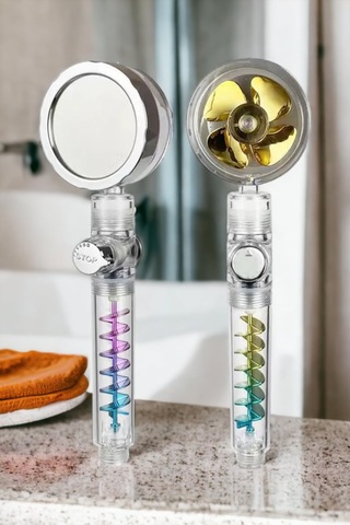 Qianfan Serinletici Sağanak Yağmur Etkili El Duşu Siyah