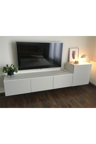 Dizayn Lotus Tv Ünitesi Joy Dizaynn Lotus Beyaz Tv Ünitesi