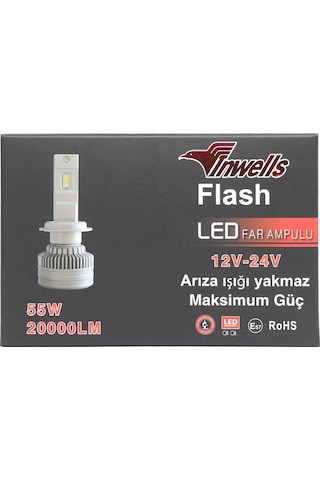 İnwells Csp Çipli Led Xenon H1-H4-H7-H11-Hb3-Hb4-Hır2 15000L H4