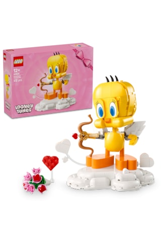 LEGO Looney Tunes Sevgili Kuş Tweety 40824 - 12 Yaş ve Üzeri için Sergileme Modeli Yapım Seti (412 Parça)