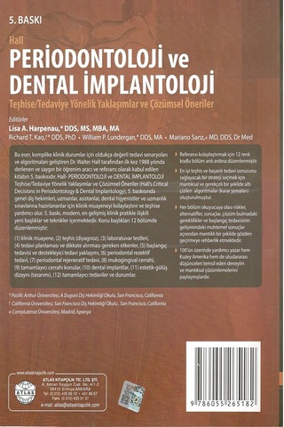Periodontoloji Ve Dental İmplantoloji - Hall