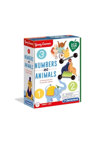Clementoni Sayılar Ve Hayvanlar Puzzle 75048