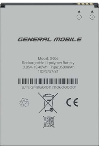 Gm8 Go Gm9 Go 3500mah  Batarya Pil
