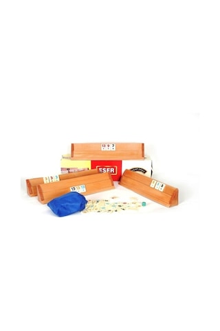 Eser Ahşap Okey Takımı Tahta Okey