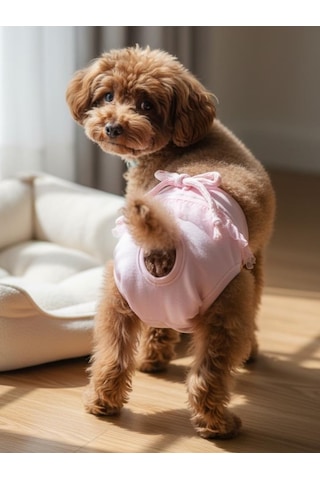 Pink Rosie Kemique's Secret Köpek İç Çamaşırı Regl Külot Don