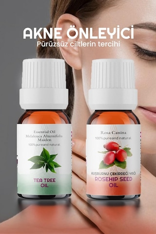 Proclis Çay Ağacı Yağı 10 ML + Kuşburnu Çekirdeği Yağı 10 ML