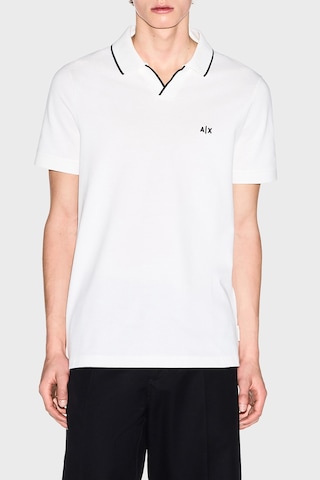 Armani Exchange Erkek Polo Xm002401 Af10366 U0009 Beyaz Beyaz