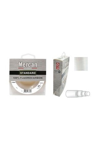 Mercan %100 Fluorocarbon Standart 75 M Makara Misina