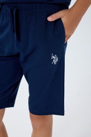 U.s. Polo Assn. Erkek Çocuk Lacivert Bermuda Takım Us2442-c-v2 Lacivert