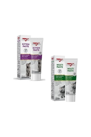 Yavru Ve Yetişkin Kedi Vitamin Seti - Büyüme Desteği Ve Kitten & Multi