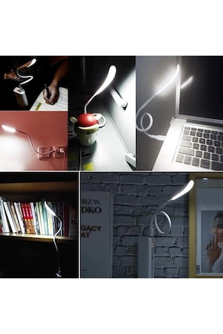 Powermaster Pm-24560 14 Ledli Beyaz Esnek Usb Led Lamba 3 Kademeli Çok Renkli