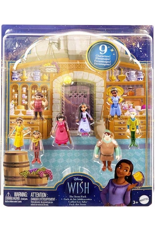 Disney Wish The Teens Mini Karakter Seti Hpx36