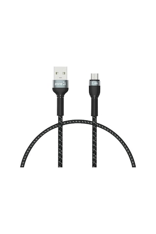 Mobilteam Siyah Shira Serisi Micro Usb Kablo 30 Cm