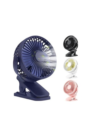 Novahub Taşınabilir Mini Klip Fan, Usb Şarj, Sessiz Masaüstü Fan, Yüksek C144-black 01 01