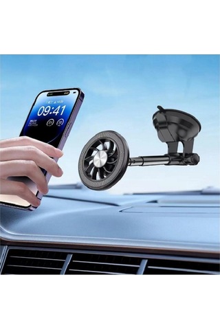 Blue Spectrum H-ct138 Ekstra Güçlü Manyetik Araç İçi Telefon Tutucu Siyah