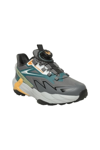 Buckhead Buck3055 Gri Çocuk Su Geçirmez Outdoor Ayakkabı Gri