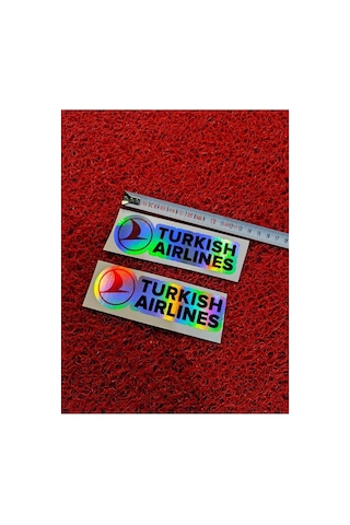 Turkısh Aırlance Hologram 2 Adet Sticker Oto-moto Aksesuar