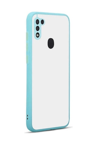 Galaxy A11 Kılıf Zore Hux Kapak Turkuaz