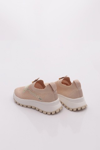 Dgn 302 Kadin Sneaker Ayakkabi Bej
