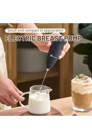 Ulzyvf Yumurta Taşınabilir Süt Mutfak Mini Mikser Köpürtücü Karıştırıcılar Karıştırıcı Kahverengi Kahverengi Kahve Foamer Ev Elektrikli El Çırpma Çırpıcı Cappuccino Aracı Ef Kahverengi