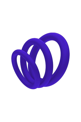 Red Fox Mavi Penis Halkası Seti 3 Boy