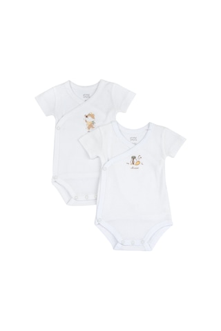 Chicco Kız Bebek 2li Kısa Kollu Body Set 09102083000000 000033 Beyaz
