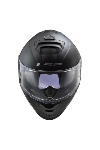 Ls2 Storm Mat Siyah Kapalı Motosiklet Kask