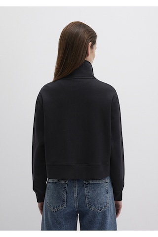 Mavi - Yarı Fermuarlı Siyah Sweatshirt 1s10391-900 Siyah