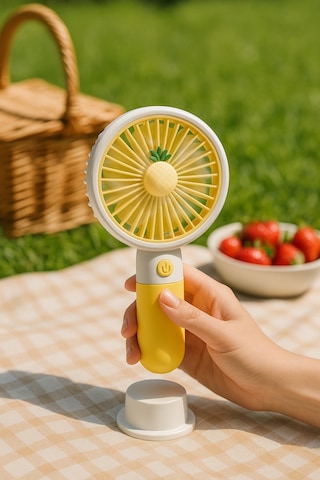 Fan Soğutucu Mini Vantilatör Klima Güçlü Serinletici Taşınabilir Şarjlı Masa Üstü Sessiz Standlı
