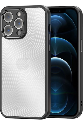 Dux Ducis Apple Uyumlu iPhone 12 Pro Max Aimo Series Premium Buzlu Sert Pc-tp