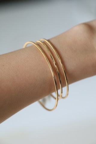 Yenigün Kuyumculuk Üçlü Ajda Altın Bilezik