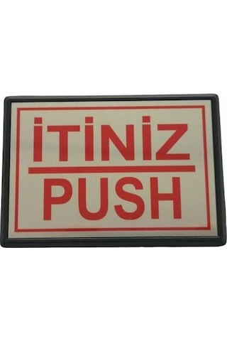 Cemax Yönlendirme Büyük İtiniz Push 13x8,5 Cm