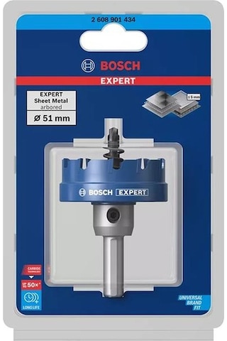 Bosch Expert 51 Mm Elmaslı İnox Panç Adaptörlü 2608901434