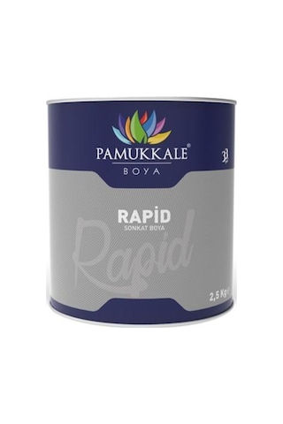 Pamukkale Rapid Boya 2.5 Kg Antrasit Gri Ral 7016