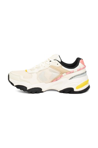 Hammer Jack 24242 Z Laseri Kadın Klasik Sneaker Bej-bej Bej