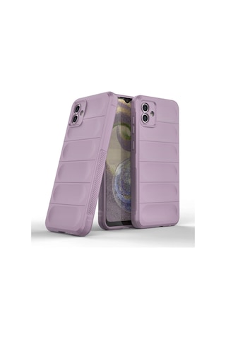 Galaxy A04e Kılıf Optimum Silikon - Mor
