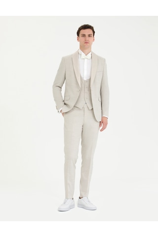 Pierre Cardin Erkek Bej Smokin 50268518-vr011 Bej