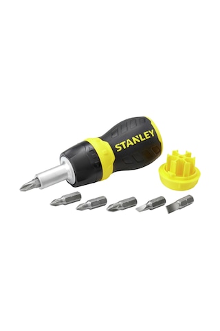Stanley 066358 Bits Uç Takımı Cırcırlı Topaç 6 Parça