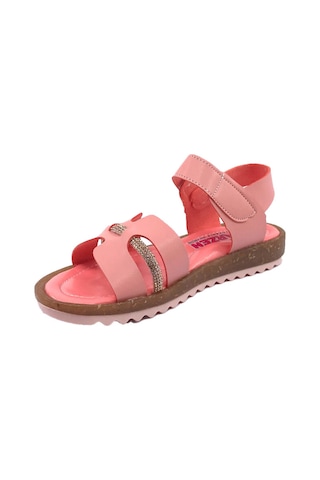 Arzen 4003 Taşlı Kız Çocuk Sandalet Ayakkabı 001