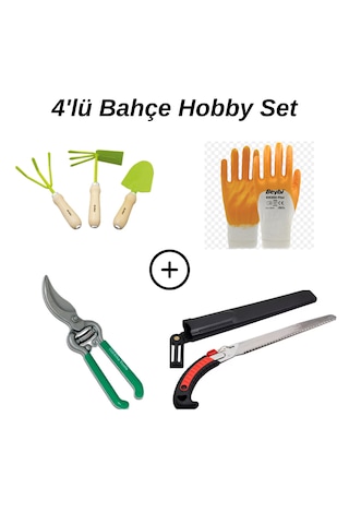 İzeltaş Eltos Bahçe & Hobby Seti 4'lü