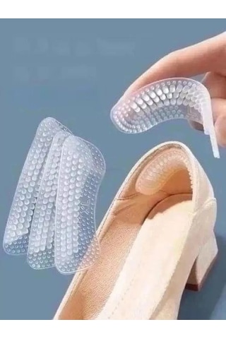 Mirat Pembendom İçermeyen Ayakkabı Topuğu İçin Jel Yastık, 1 Çift 339847283