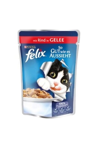 Sığır Etli Yaş Kedi Maması 85gr
