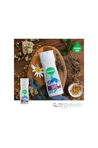 Siveno %100 Doğal Kepeğe Karşı Etkili Şampuan Günlük Bakım Yağlı Saçlar Çay Ağacı Keklik Üzümü Vegan 300 ML