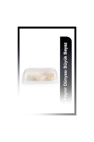 Tupperware Peynir Dünyası Büyük Beyaz