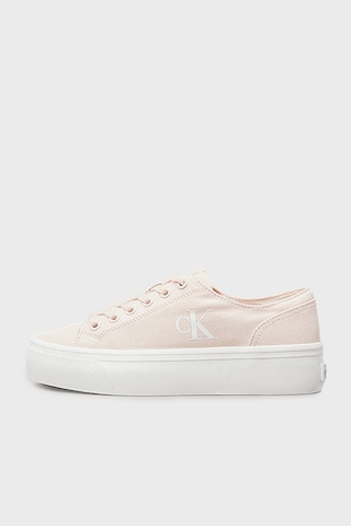 Calvin Klein Bayan Ayakkabı Yw0yw01763 Tge Açık Pembe-beyaz Açık Pembe-beyaz Açık Pembe - Beyaz