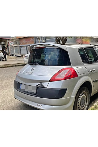 Renault Megane 2 Hb Arka Tampon Eki - Boyasız Fiberglass 2004 -2008