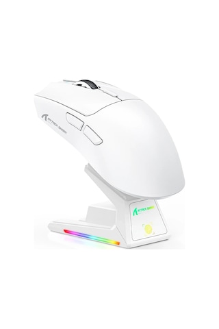 Attack Shark X1 Şarj İstasyonlu Touchpadli Kablosuz Gaming Mouse Standart